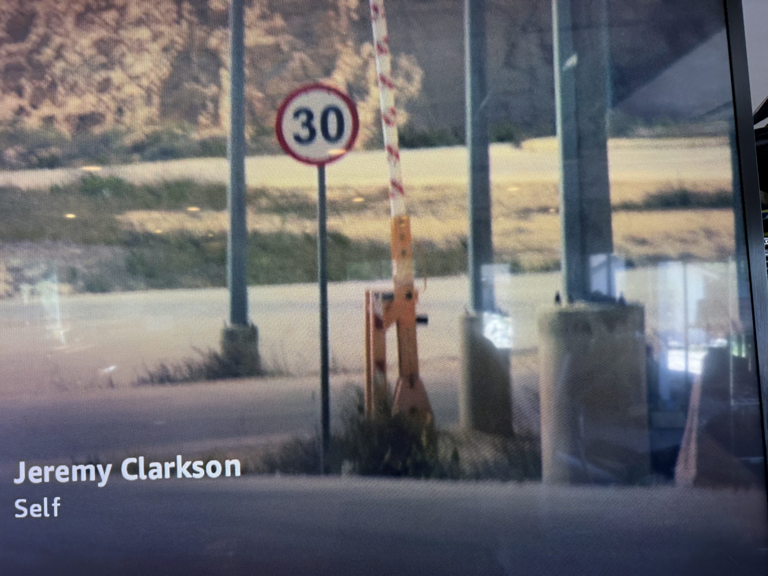 Close up view of MB832 manual barrier gate installed at King Abdullah II Special Operations Training Center in Jordan